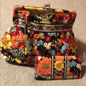 Vera Bradley Alice bag & wallet in Happy Snails